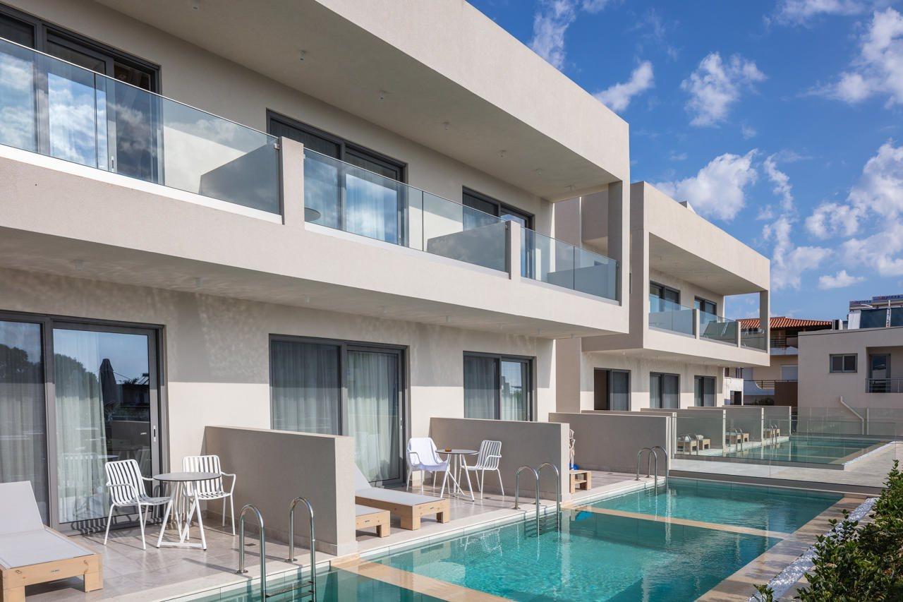 Nima Boutique Hotel (Adults Only) Paralia Kourna Ngoại thất bức ảnh