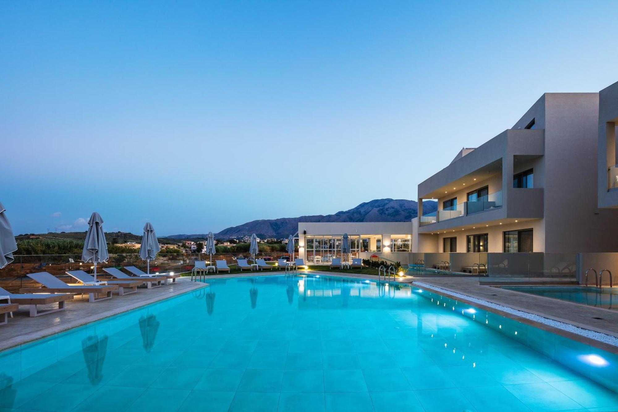Nima Boutique Hotel (Adults Only) Paralia Kourna Ngoại thất bức ảnh