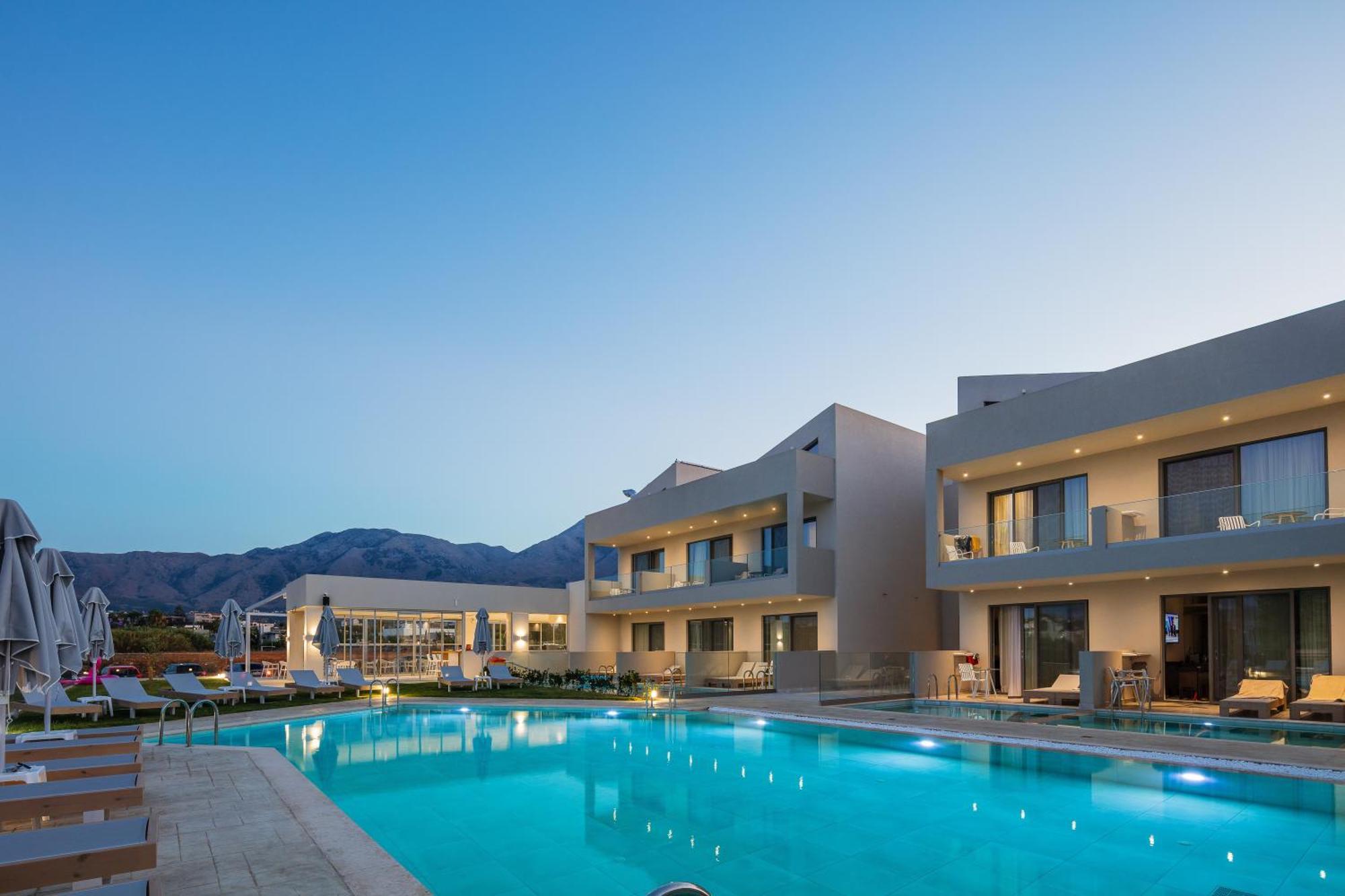 Nima Boutique Hotel (Adults Only) Paralia Kourna Ngoại thất bức ảnh