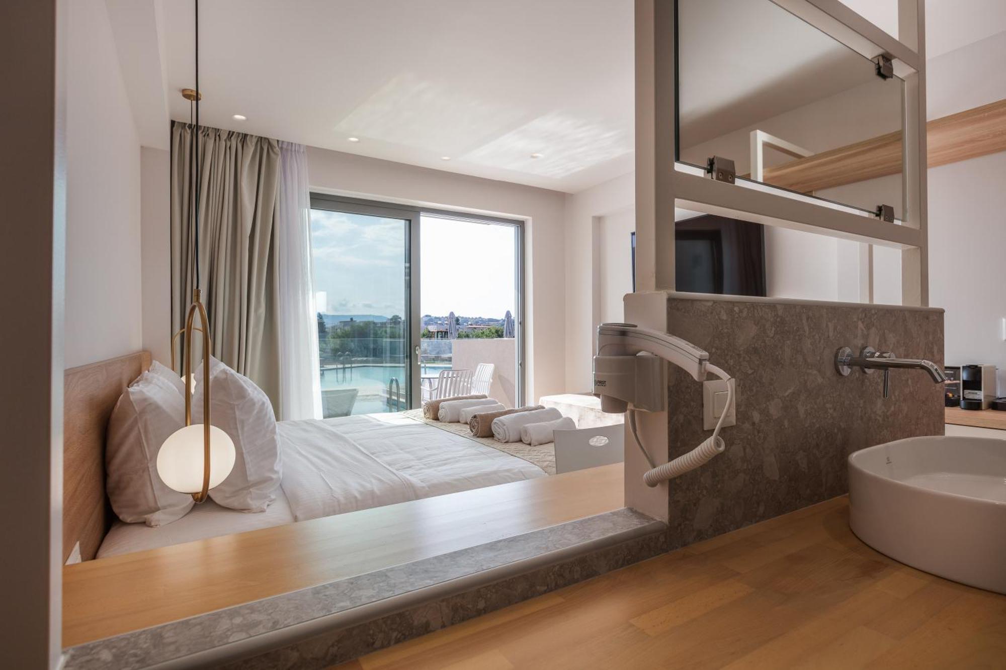 Nima Boutique Hotel (Adults Only) Paralia Kourna Ngoại thất bức ảnh