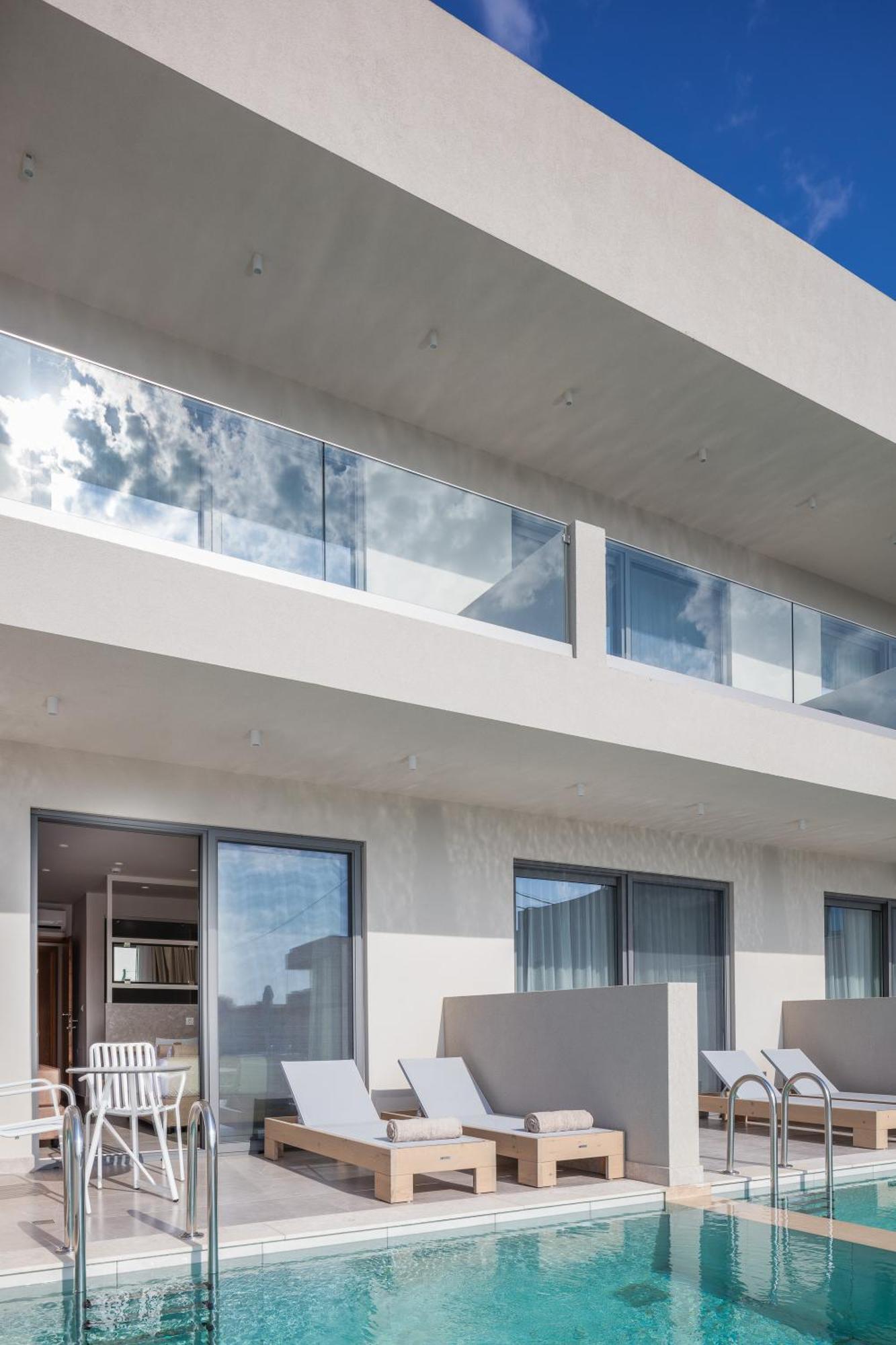 Nima Boutique Hotel (Adults Only) Paralia Kourna Ngoại thất bức ảnh